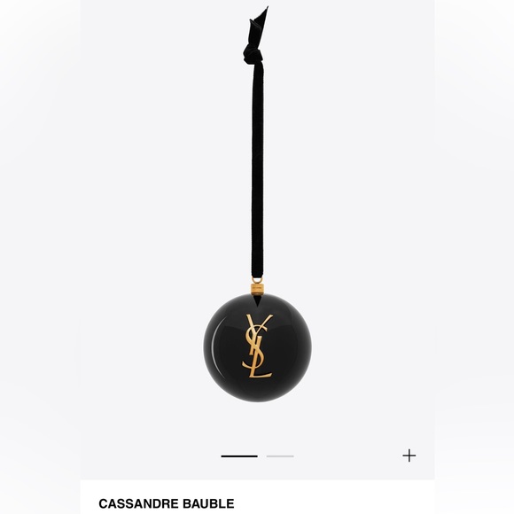 Saint Laurent Cassandre Bauble ornament